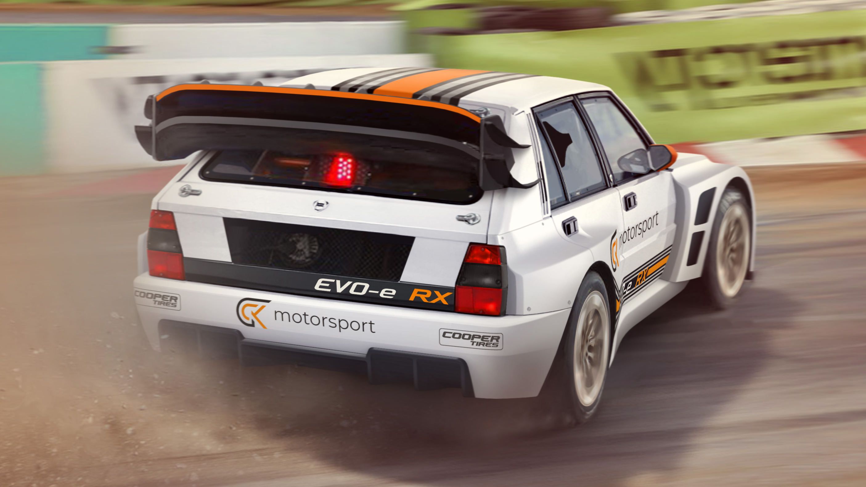 The Lancia Delta Integrale is off rallying as an electric car Top Gear